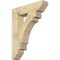 Ekena Millwork Merced Slat Rough Sawn Bracket, Douglas Fir, 6"W x 28"D x 36"H BKT06X28X36MRC06RDF - alternate 1